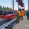 Строительство ж/д линии Томмот-Кердем Амуро-Якутской магистрали