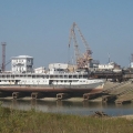 Renovation of the slipway of the Zhatay ship-repairing and ship-building yard